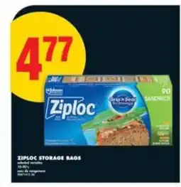 No Frills Ziploc Storage Bags offer