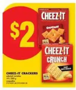 No Frills Cheez-It Crackers offer