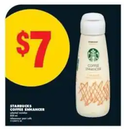 No Frills Starbucks Coffee Enhancer offer