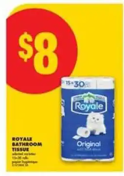 No Frills ROYALE BATHROOM TISSUE offer