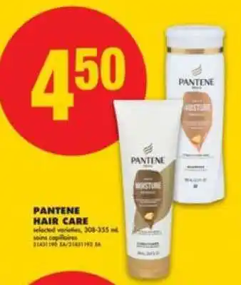 No Frills PANTENE Hair Care offer