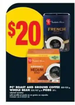 No Frills PC Roast and Ground Coffee offer