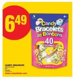 No Frills Candy Bracelets offer