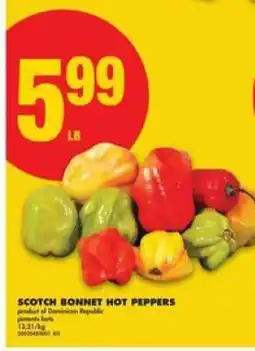 No Frills Scotch Bonnet Hot Peppers offer