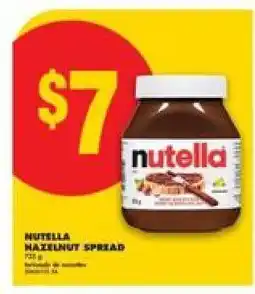 No Frills NUTELLA HAZELNUT SPREAD offer