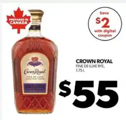Real Canadian Liquorstore Crown Royal offer