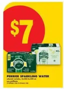 No Frills Perrier Sparkling Water offer