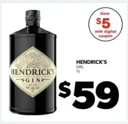 Real Canadian Liquorstore HENDRICK'S offer