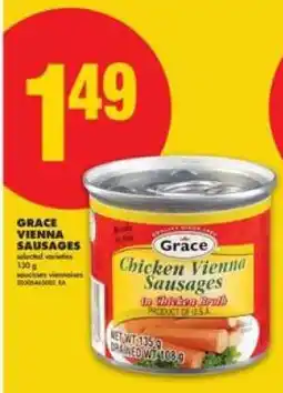No Frills Grace Vienna Sausages offer