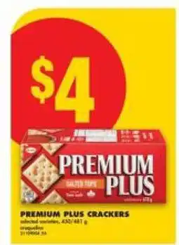 No Frills PREMIUM PLUS CRACKERS offer