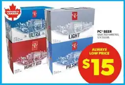 Real Canadian Liquorstore PC Beer offer