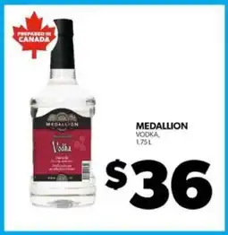 Real Canadian Liquorstore Medallion Vodka offer