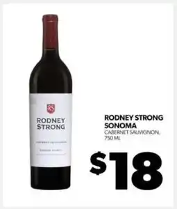 Real Canadian Liquorstore Rodney Strong Sonoma offer