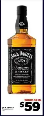 Real Canadian Liquorstore Jack Daniel's Tennessee Whiskey offer