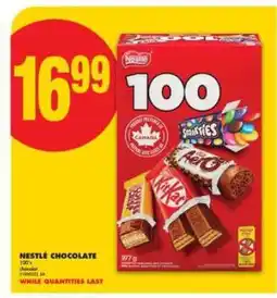 No Frills Nestlé Chocolate offer