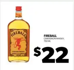 Real Canadian Liquorstore Fireball offer