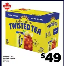 Real Canadian Liquorstore Twisted Tea Hard Iced Tea offer