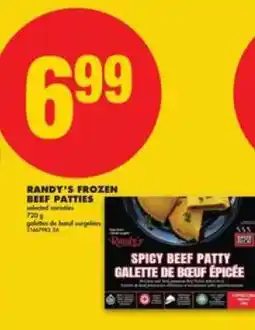 No Frills RANDY'S FROZEN BEEF PATTIES offer