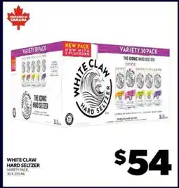 Real Canadian Liquorstore White Claw Hard Seltzer offer