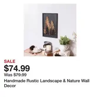 Wayfair Handmade Rustic Landscape & Nature Wall Decor offer