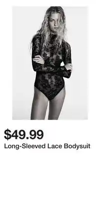 H&M Long-Sleeved Lace Bodysuit offer