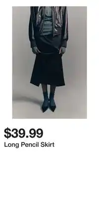 H&M Long Pencil Skirt offer