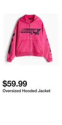 H&M Oversized Hooded Jacket offer