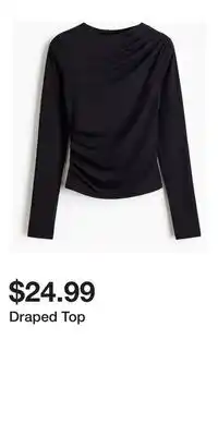H&M Draped Top offer
