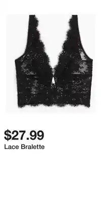 H&M Lace Bralette offer