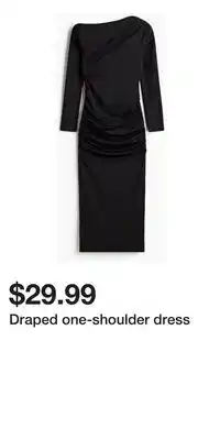 H&M Draped one-shoulder dress offer