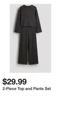 H&M 2-Piece Top and Pants Set offer