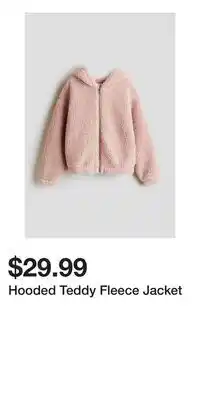 H&M Hooded Teddy Fleece Jacket offer