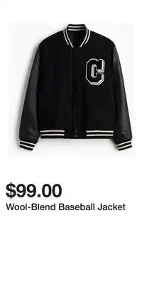 H&M Wool-Blend Baseball Jacket offer