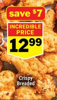 M & M Food Market Crispy Breaded Fully Cooked Chicken Wings offer