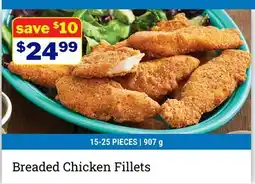 M & M Food Market Breaded Chicken Fillets offer