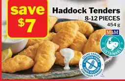 M & M Food Market Haddock Tenders offer