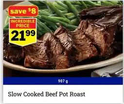 M & M Food Market Slow Cooked Beef Pot Roast offer