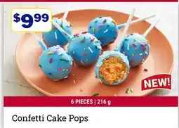 M & M Food Market Confetti Cake Pops offer