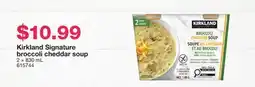 Costco Kirkland Signature broccoli cheddar soup offer