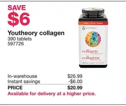 Costco Youtheory collagen offer
