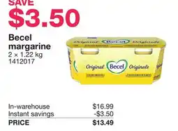 Costco Becel margarine offer