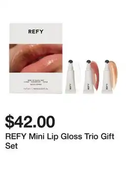 Sephora REFY Mini Lip Gloss Trio Gift Set offer