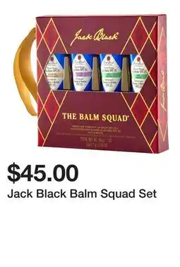 Sephora Jack Black Balm Squad Set offer