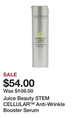 Sephora Juice Beauty STEM CELLULAR Anti-Wrinkle Booster Serum offer
