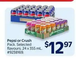 Walmart Pepsi or Crush Pack offer
