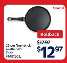 Walmart Starfrit 25 cm Non-Stick Multi-Pan offer