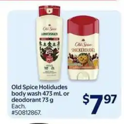 Walmart Old Spice Holidudes offer