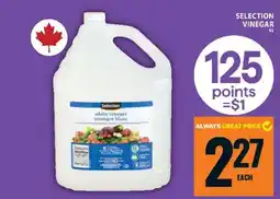 Food Basics Selection White Vinegar 4L offer