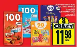 Food Basics Cadbury or Hershey's Halloween Treats offer