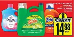 Food Basics Gain or Tide Laundry Detergent offer